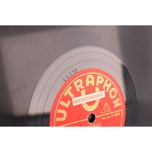 Jiřina Salačová & Máša Allanová - Sukýnka 1943 78 rpm Record Ultraphon B 14040 - Picture 6 of 16